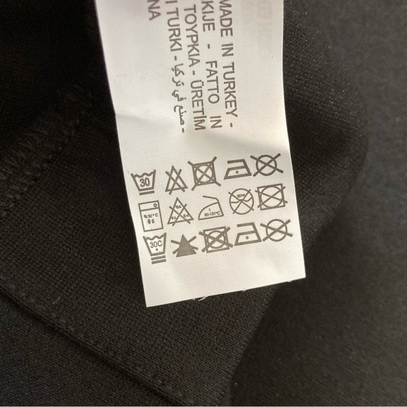 Zara High-Waist Button Detail Thick Ponte Skinny Leggings - Picture 11 of 11